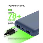 Batería Externa USB-C Azul 20000 mAh