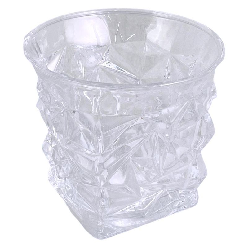 Vaso de Vidrio para Whisky Prisma 8 Oz