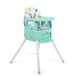 Silla Alta para Bebé Convertible con Seguridad 3 en 1