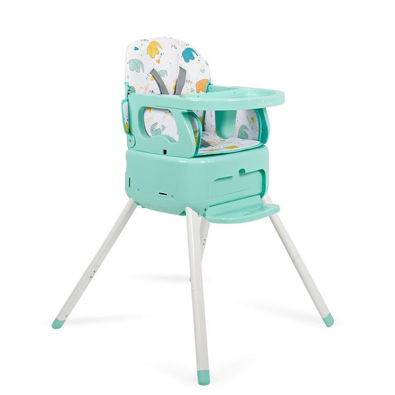 Silla Alta para Bebé Convertible con Seguridad 3 en 1