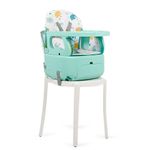 Silla Alta para Bebé Convertible con Seguridad 3 en 1