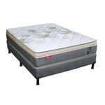 Set De Cama Colchón + Base Luxurious - Indufoam Varios Tamaños