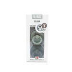 Set de 2 Chupetes de Caucho Natural Talla 3 Verde Salvia