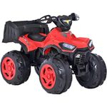 Cuatrimoto para Niños Eléctrica 12 V Roja