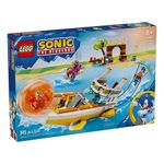 Set Lego Sonic Lancha de Aventura de Tails 393 Pzas