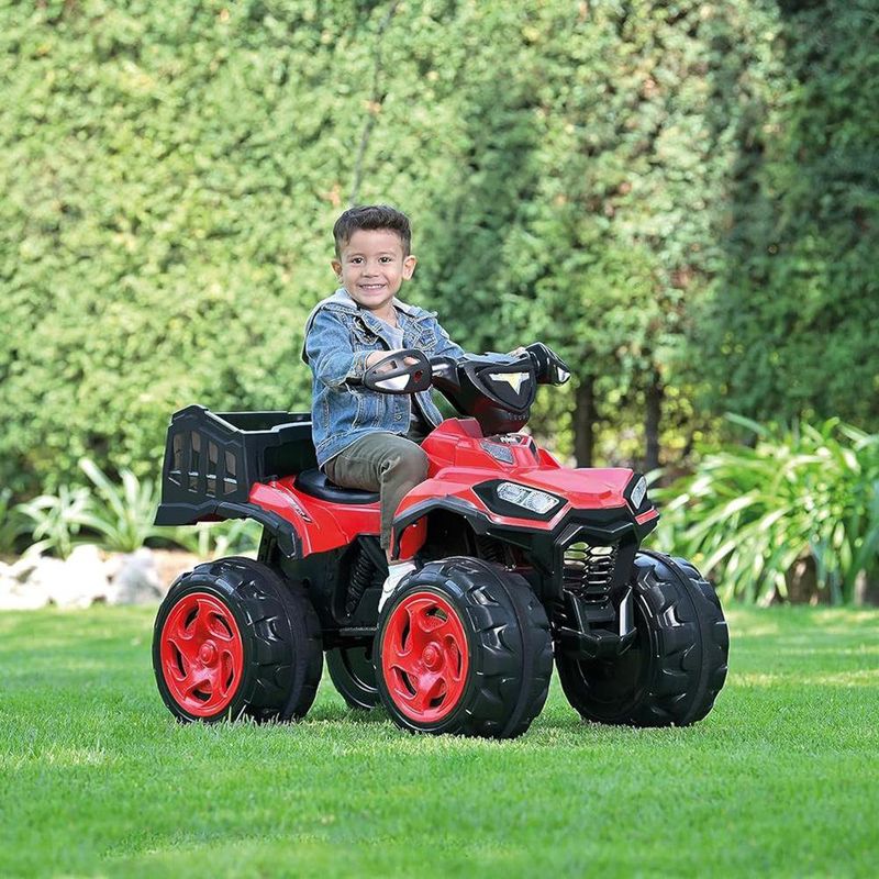 Cuatrimoto para Niños Eléctrica 12 V Roja