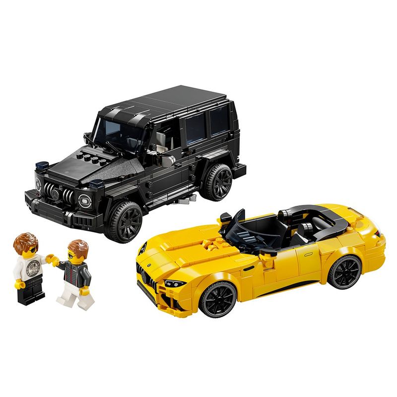 Mercedes AMG G 63 y Mercedes AMG SL 63 de 808 Pzas - Lego