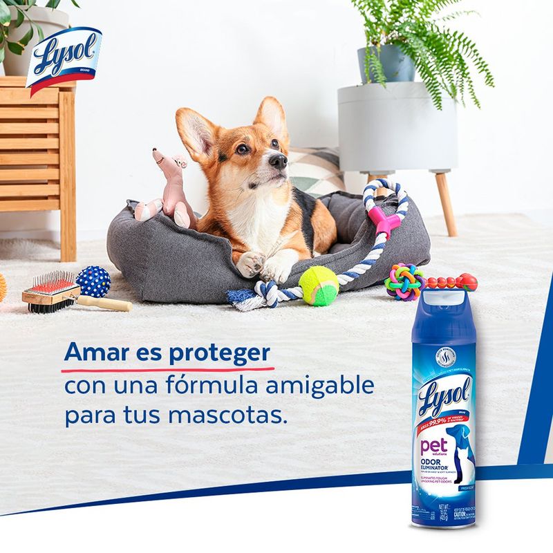 Eliminador de Olores en Aerosol 15 Oz - Lysol