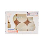 Set de 6 Veladoras Mini Pillars Aroma Magnolia