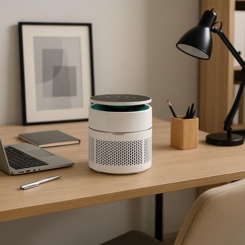Mini Purificador de Ambiente para Escritorio