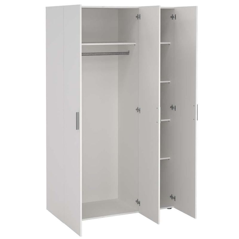 Armario Turin Blanco de 3 Puertas