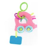 Mordedor Diseño Carro Burbuja Rosado