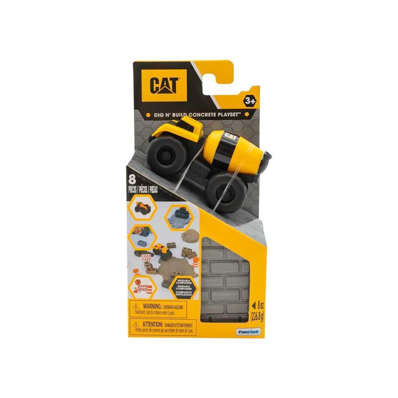 Juego Dig N' Build CAT con 1 Vehículo