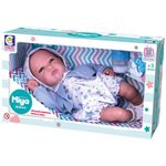 Muñeca Bebé Reborn Miya Niño Recien Nacido