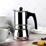 Cafetera Acero Inoxidable