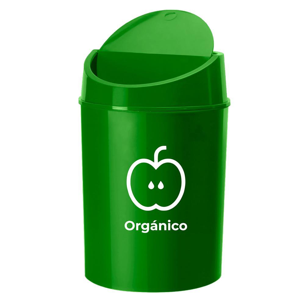 Punto Ecológico Residuos Organicos Color De Tacho Reciclaje Tachos