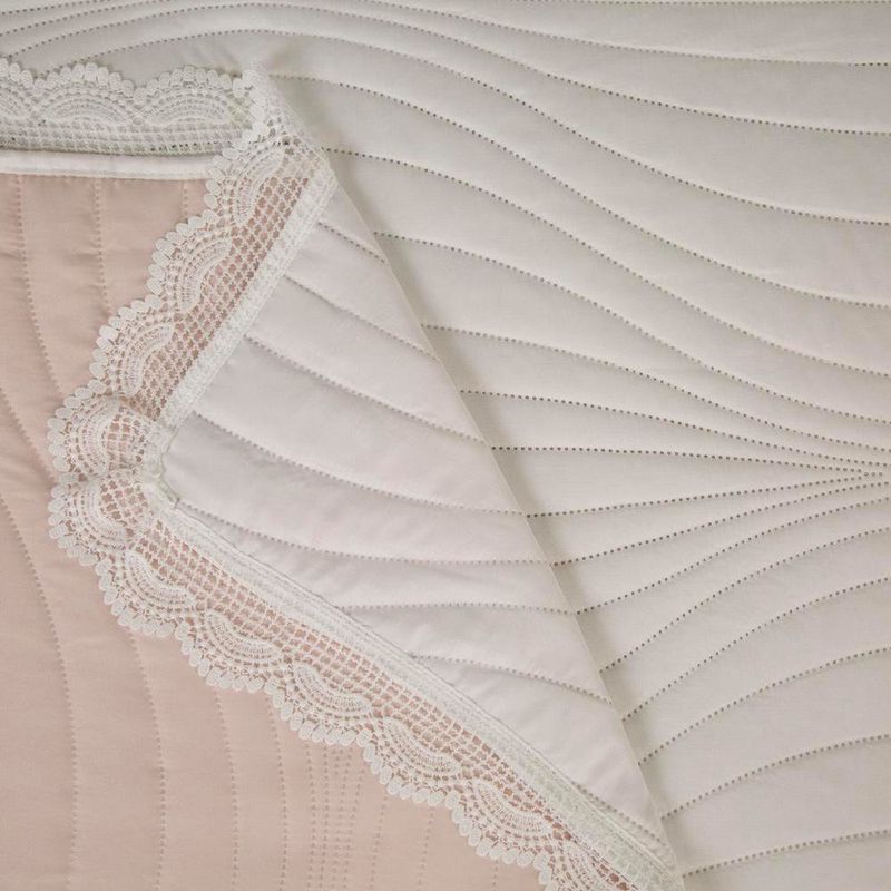 Set de Cubrecama Rosado King