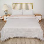 Set de Cubrecama Rosado King