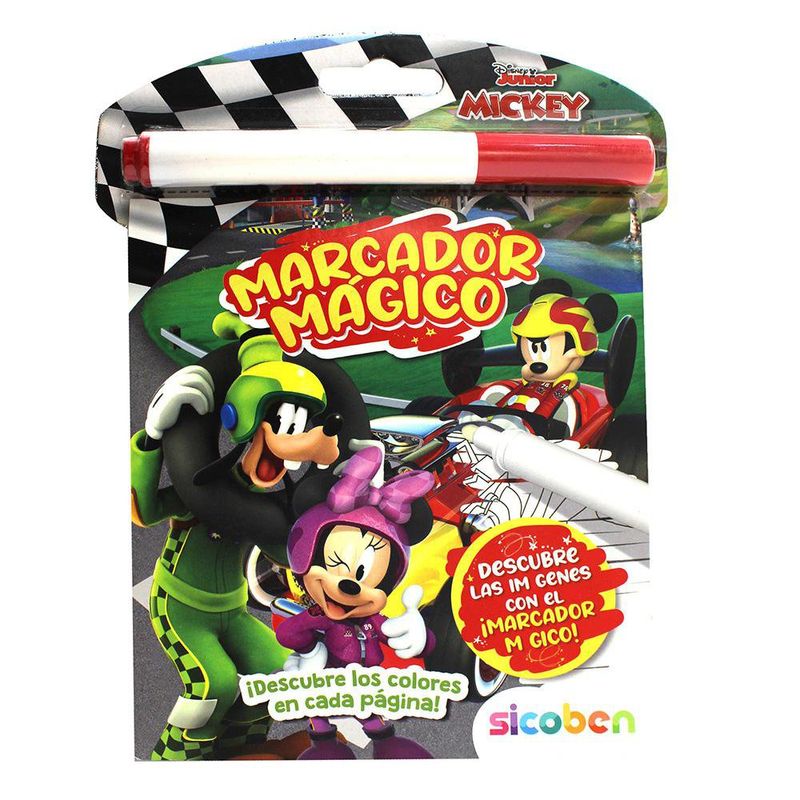 Libro de Colorear Mickey con Marcador Mágico