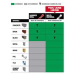 Broca Multiusos 3/8x6 Plg - Milwaukee Electric