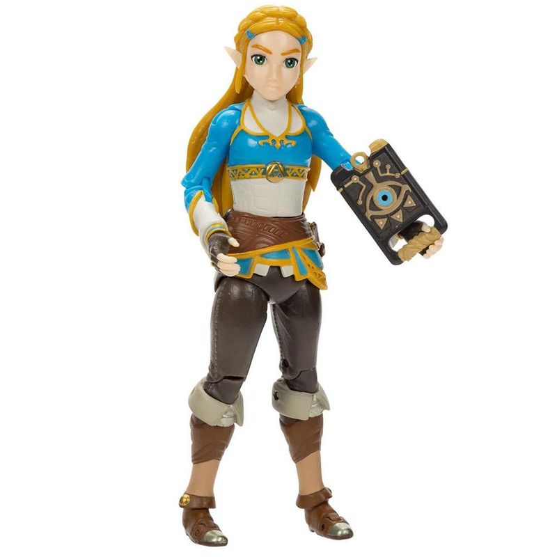 Figura de Acción Zelda con Sheikah Slate 4 Plg