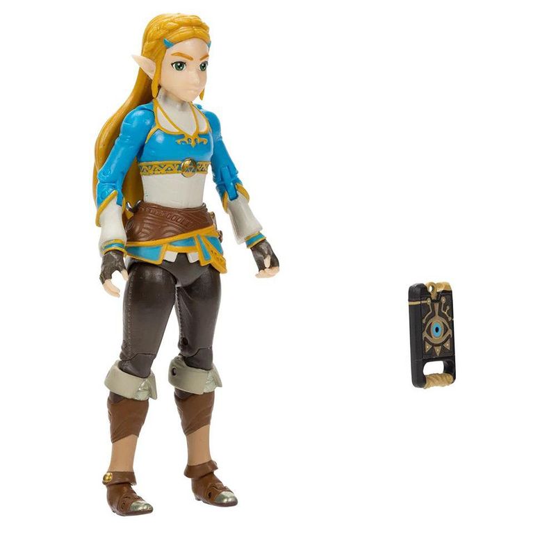 Figura de Acción Zelda con Sheikah Slate 4 Plg