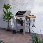 Churrasquera Spirit II E 210 de Gas Propano con 2 Quemadores