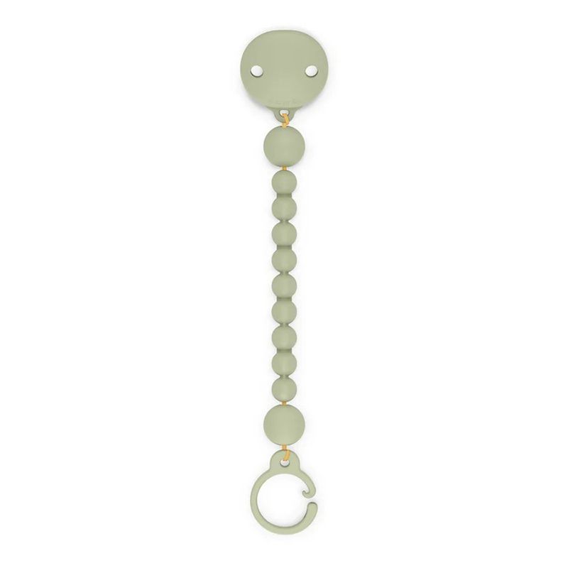 Broche de Pinza para Sujetar Chupetes con Bolitas de Silicona Verde - Suavinex