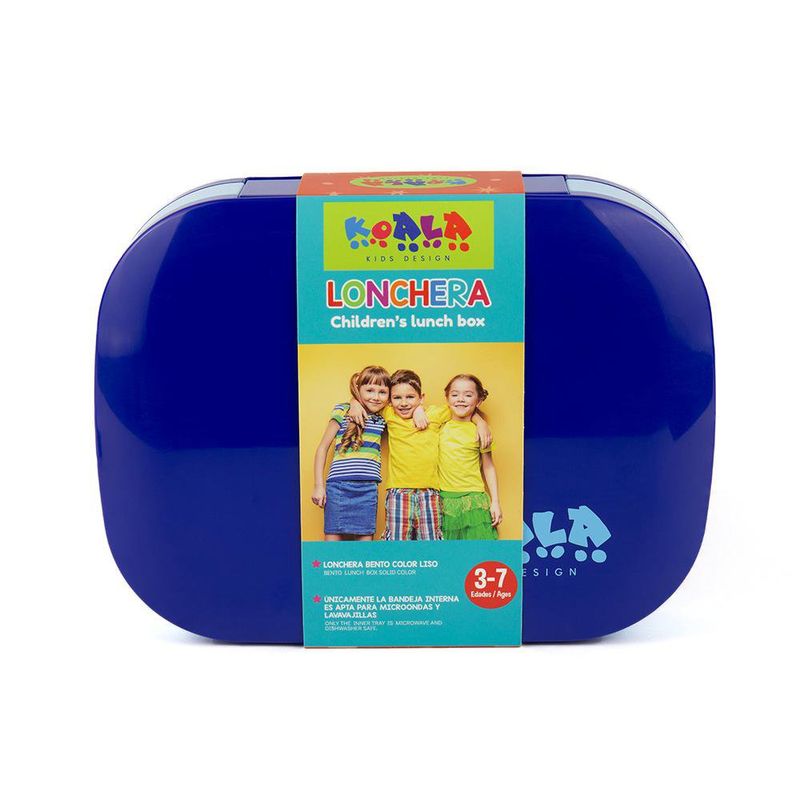 Lonchera Bento con Cubiertos para Niño Colores Surtidos