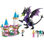Set Lego Disney Castillo y Dragón de Maléfica de 583 Pzas