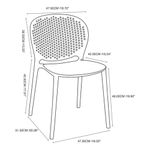 Silla Moderna Blanca