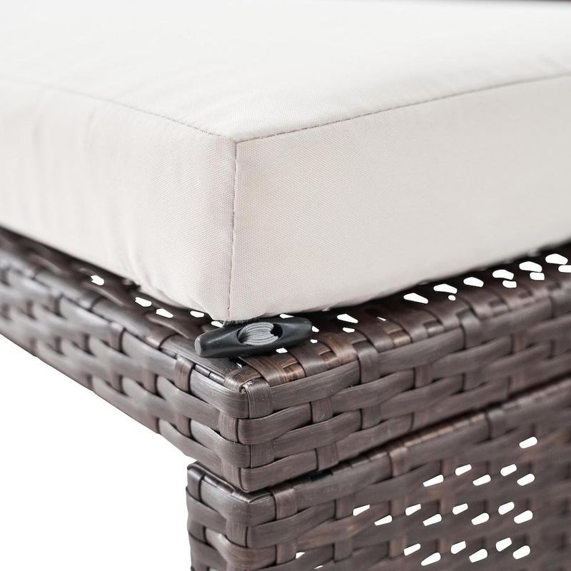 Set Esquinero de Sofá para Jardín Ontario