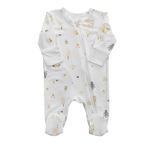Pijama y Babero Estampado Ardilla - Varias Tallas
