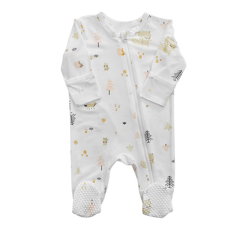 Pijama y Babero Estampado Ardilla - Varias Tallas