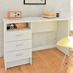 Escritorio Fred con Gavetas Blanco