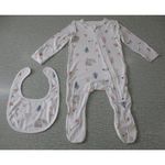 Pijama y Babero Estampado Ardilla - Varias Tallas