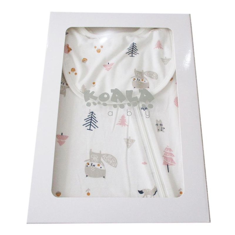 Pijama y Babero Estampado Ardilla - Varias Tallas