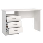 Escritorio Fred con Gavetas Blanco