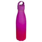 Botella de Agua Mate Bicolor Rosa 500 Ml