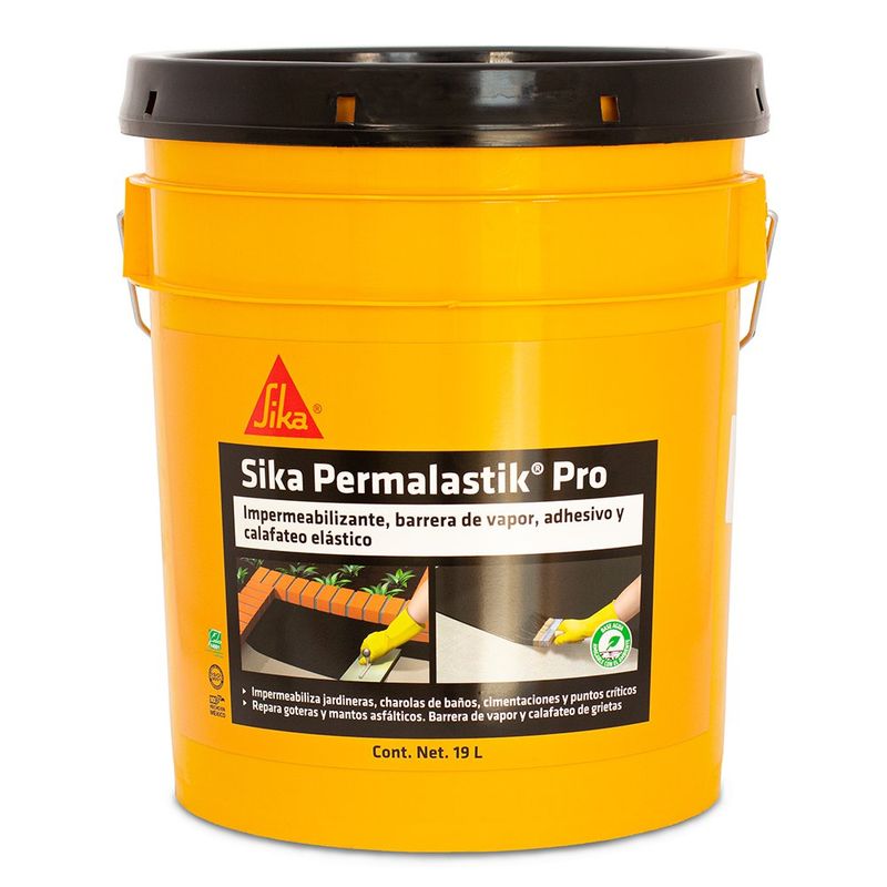Cubeta de Permalastik Negro de 5 Gal