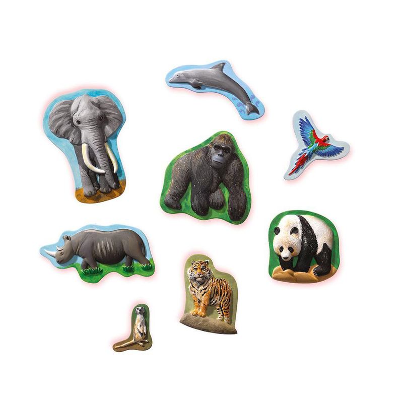 Juego Moldear y Pintar Animales SES Creative