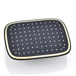 Set de Ducha Negro y Dorado 4 Pzas - Prymium