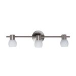Lámpara De Techo Pared 3 Burbujas Satín Blanco 60W - Z