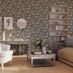 Papel Tapiz Josephine Trail Azul Oscuro 0.53 x 10.05 M