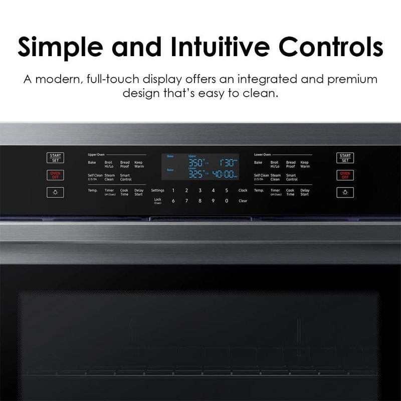 Horno de Pared Inteligente Acero Inoxidable de 30 Plg