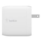 Cargador de Pared Dual Usb-a a Usb-c 24w Blanco