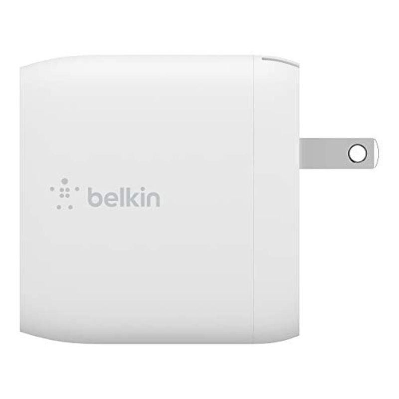 Cargador de Pared Dual Usb-a a Usb-c 24w Blanco