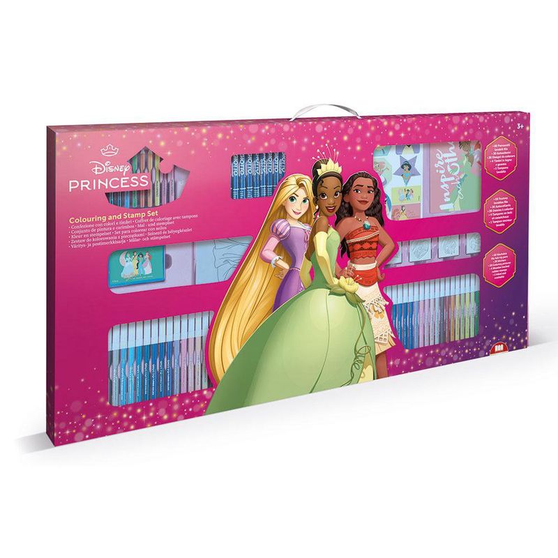 Mega Set de Colorear Princesas Disney
