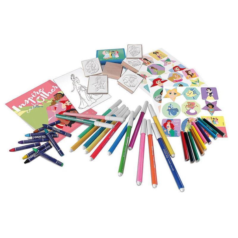 Mega Set de Colorear Princesas Disney