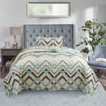 Set de Cubrecama de Microfibra Chevron - Varios Tamaños